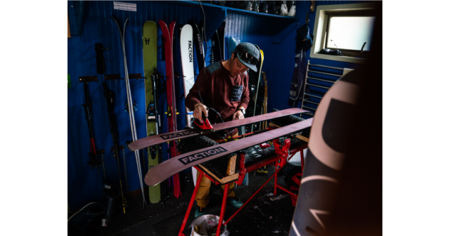 Storing skis for Summer