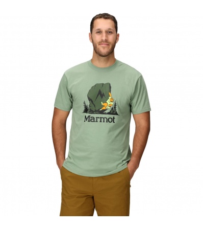 Тениска Marmot Bouldering Marty SS Shirt M's
