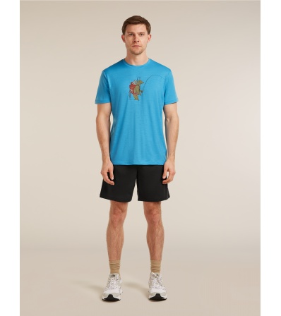 Icebreaker Merino 150 Tech Lite SS Tee Bear Catch M's