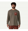 Блуза Patagonia Long Sleeve Shop Sticker Pocket Responsibili-Tee M's