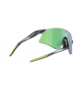 Rudy Project Sunglasses Astral Crystal Ash - Multilaser Green