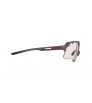 Rudy Project Sunglasses Deltabeat Charcoal Matte - ImpactX 2 Red Photochromic